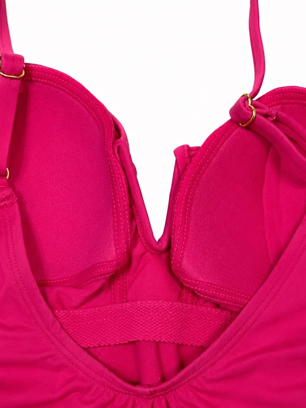 Time And Tru One Piece Swimsuit Women’s XS 0-2 Pink Full Coverage NWT